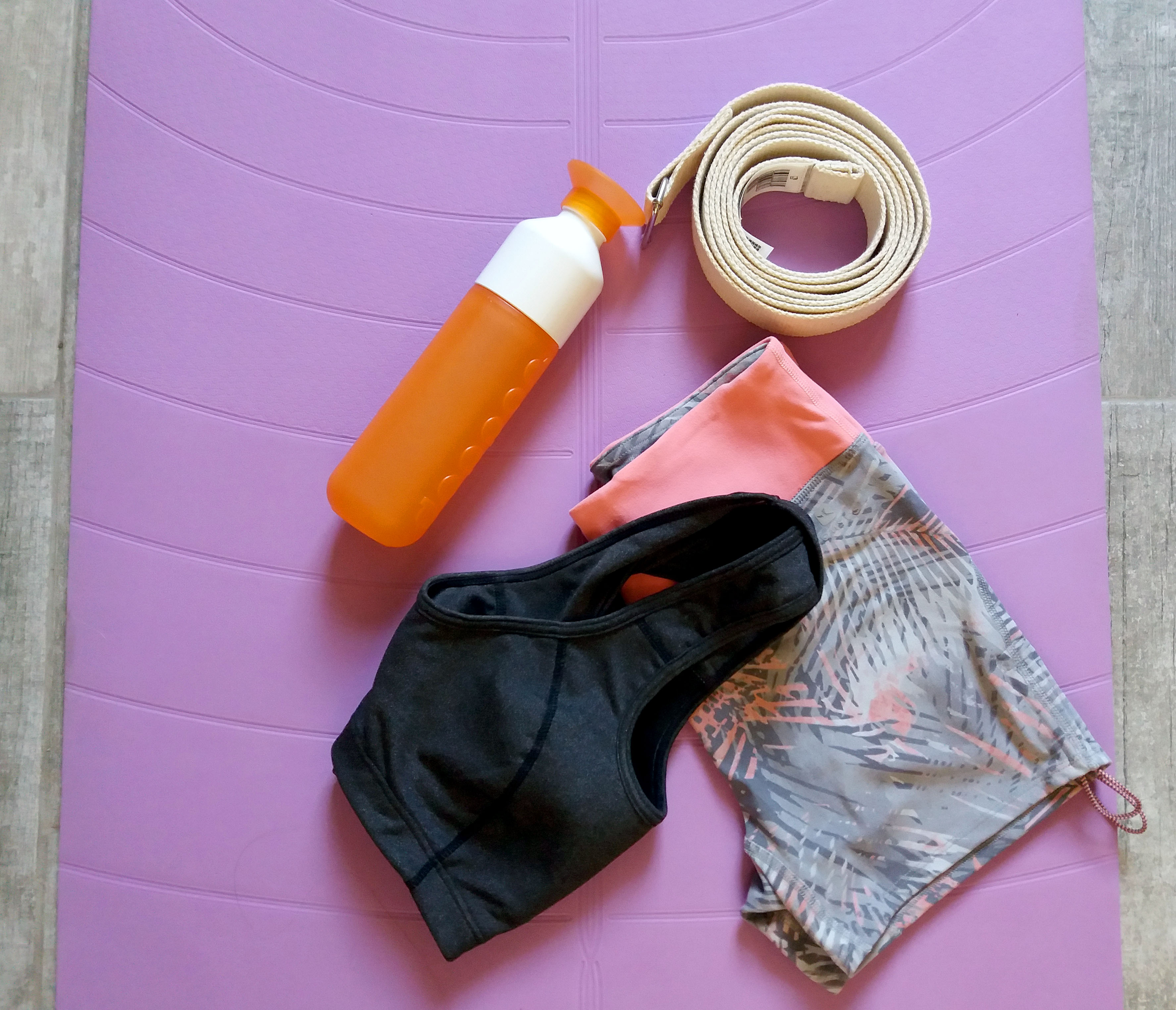tenue yoga chaleur