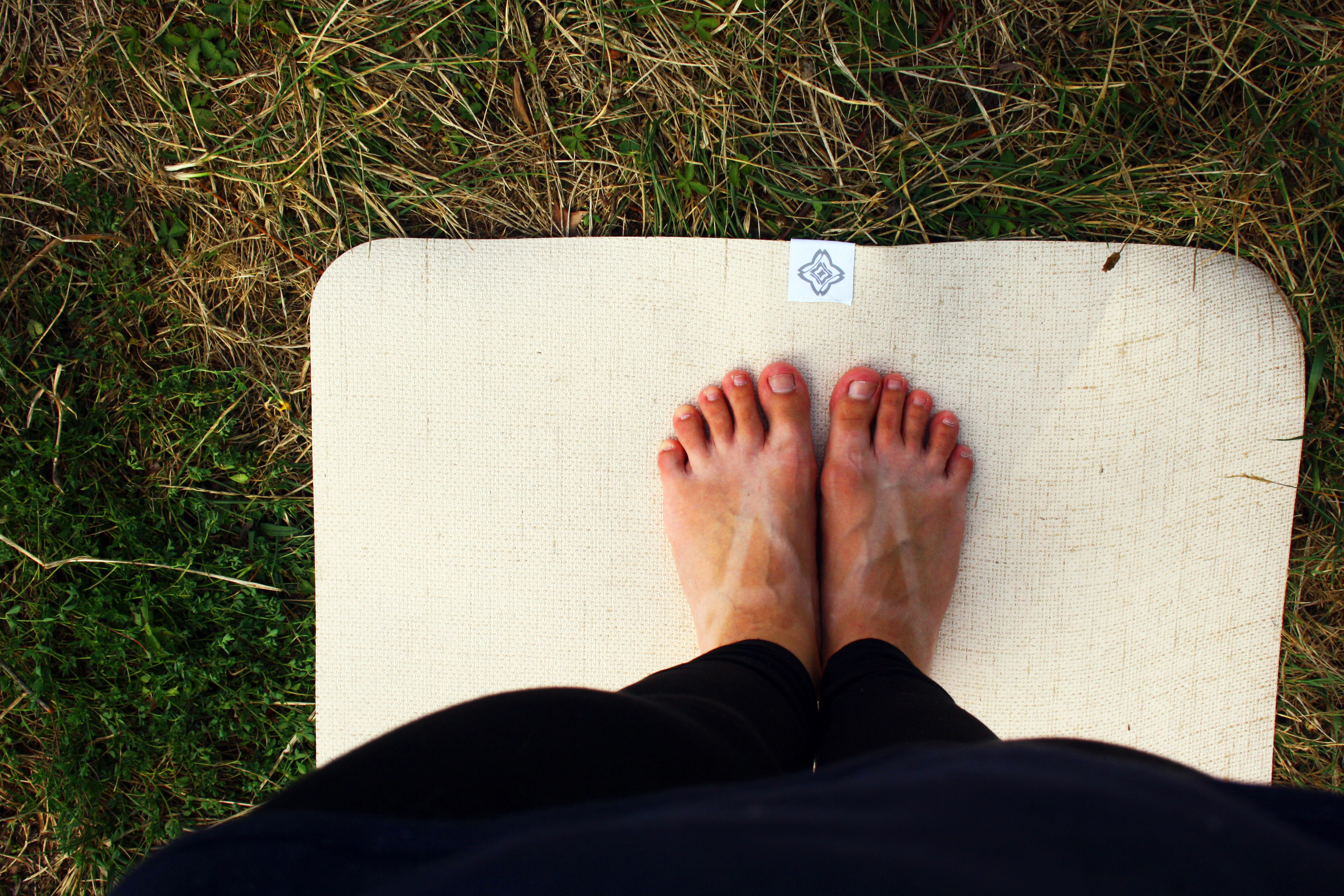 tapis caoutchouc jute naturel decathlon